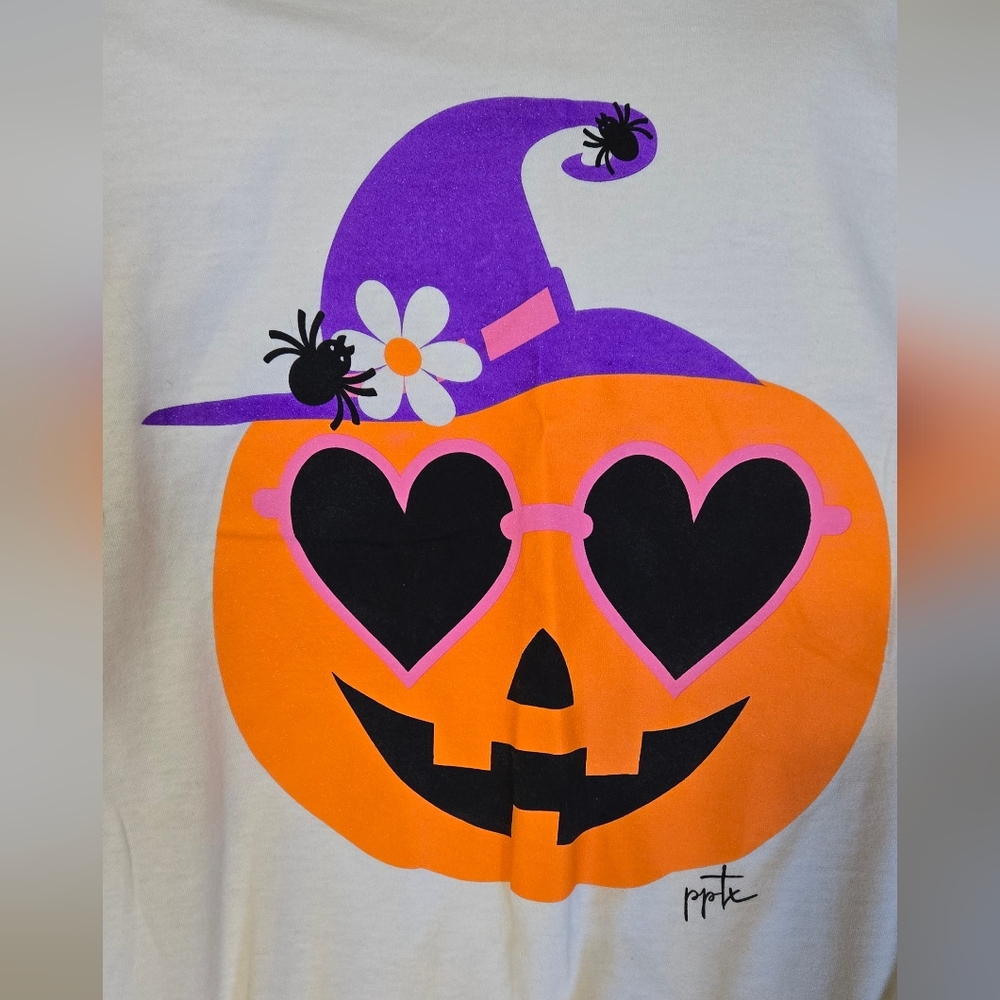 Women's Boutique Fitted Halloween Tee XL